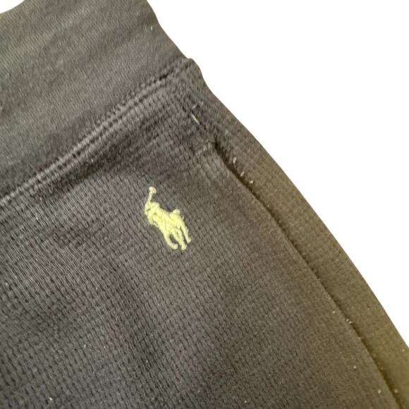 Polo Ralph Lauren Navy Thermal PJ Pants Joggers Waffle Knit size large - Picture 2 of 4